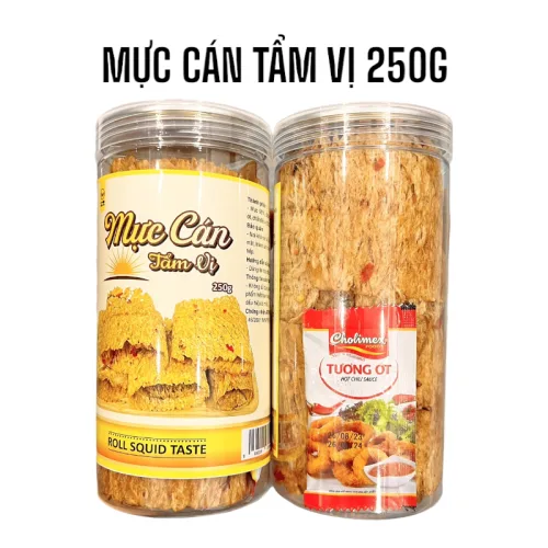 Shop sỉ mực Cán Tẩm Vị Loại Đặc Biệt 250g hộp