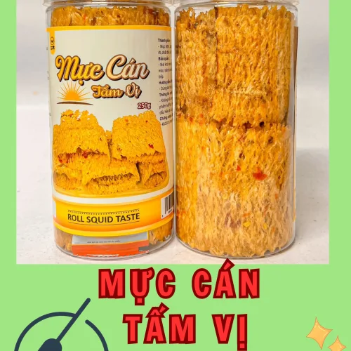 Shop sỉ mực Cán Tẩm Vị Loại Đặc Biệt 250g hộp