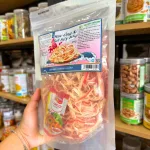 Chuyên sỉ mực Ống Xé Sợi Sấy Khô 300g - Túi Zip Bạc