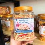 Mực Ống Dừa Xé Sợi Sấy Khô, Hộp Lớn 500g