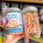 Mực Ống Xé Sợi Sấy Khô Hương Dừa 200g Hũ Pet