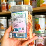 Mực Ống Xé Sợi Sấy Khô Hương Dừa 200g Hũ Pet