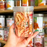 Mực Ống Xé Sợi Sấy Khô Hương Dừa 200g Hũ Pet