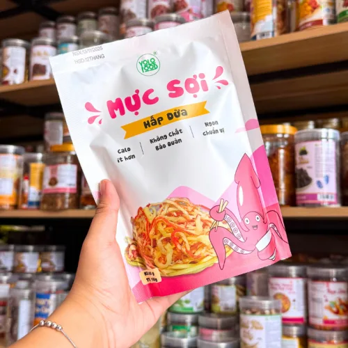 Phối vị mặn từ khô gà, khô bò và hải sản
