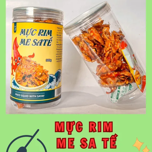 Mực Rim Me Sa Tế Đậm Đà, Hộp 300g