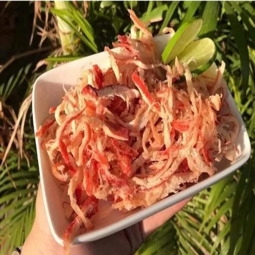 Mực ống sấy khô xé sợi ANN, hộp 300g