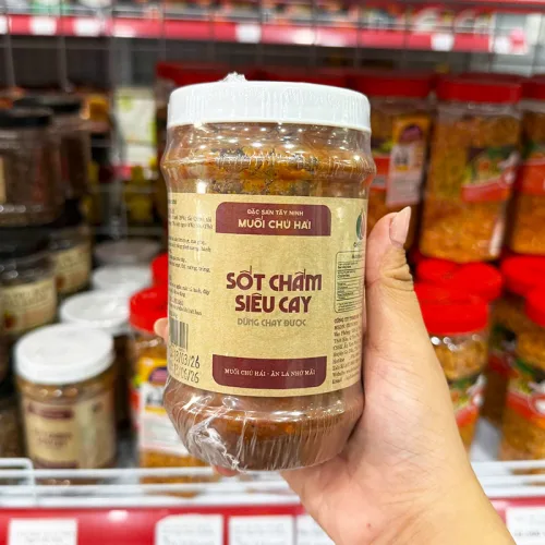 Nơi lấy sỉ muối Chấm Chú Hải Loại Siêu Cay 500g