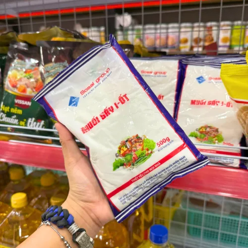 Nơi lấy sỉ muối Sấy I-Ốt SOSAL GROUP 500g