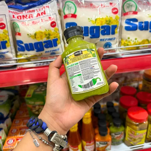 Nơi lấy sỉ muối Ớt Chinsu Chấm Hải Sản - Muối Ớt Xanh Chinsu 200gr