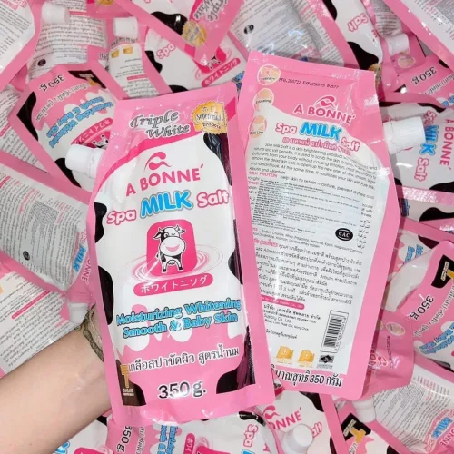 Nguồn hàng sỉ muối tắm sữa bò tẩy tế bào chết A Bonne Spa Milk Salt 350g Thái Lan