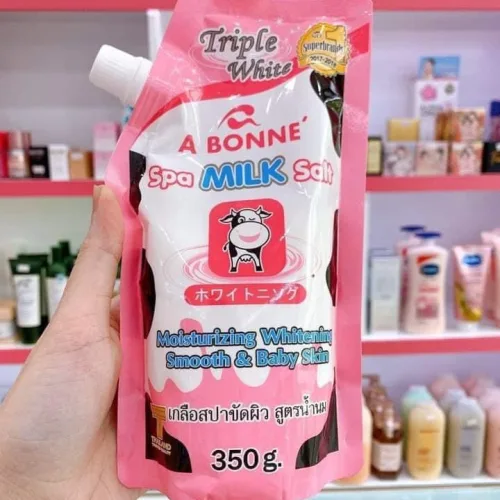 Nguồn hàng sỉ muối tắm sữa bò tẩy tế bào chết A Bonne Spa Milk Salt 350g Thái Lan
