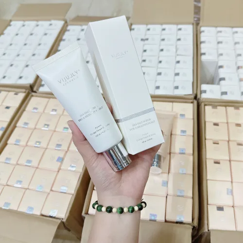 Nguồn hàng sỉ muối Tẩy Tế Bào Chết Da Đầu Muối Biển Vijully Màu Trắng Cho Tóc Tự Nhiên
