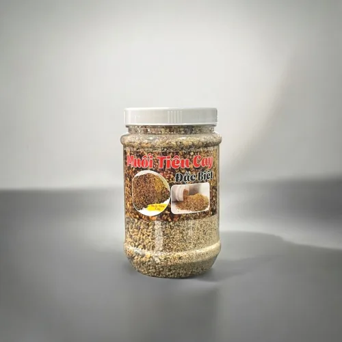 Nguồn hàng sỉ muối Tiêu Cay Ngon Đặc Biệt 500g hộp