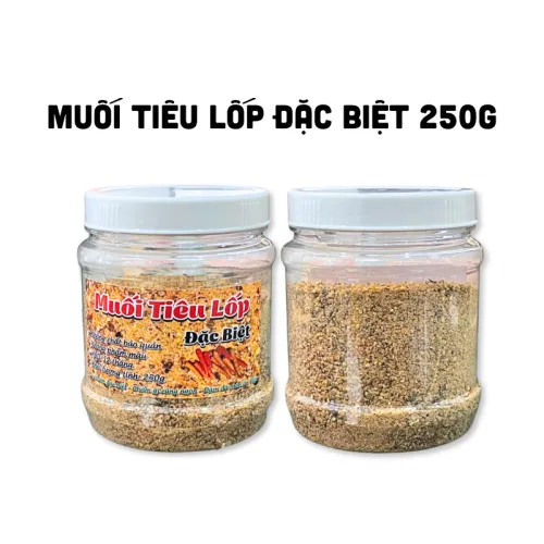 Muối Tiêu Lốp Đặc Biệt đóng hộp, khối lượng 250g