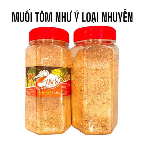 Muối Tôm Như Ý 400g Hộp Nhuyễn Thơm Ngon Đậm Vị