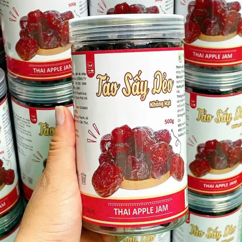 Táo Sấy Dẻo Không Hạt Thơm Ngon 500g