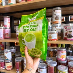Ngũ Cốc Dinh Dưỡng Nutri Life's Đậu Xanh Hạt Sen 300g 12 Gói