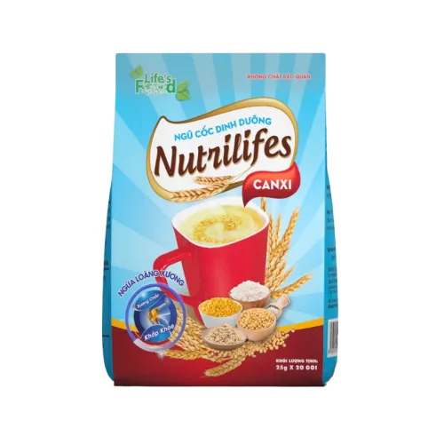Ngũ Cốc Nutri Life's Canxi - Ngũ Cốc Dinh Dưỡng 500g – một lựa chọn đáng tham khảo trong Nutri Life's