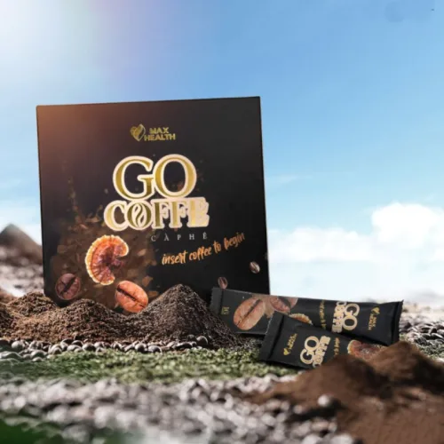 Cà Phê Hòa Tan Go Coffee Max Health Hộp 192g, 16g x 12 Gói