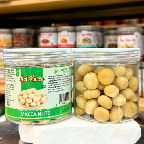 Điểm đáng chú ý của Nhân Macca Thơm Ngon 200g - Hũ Pet