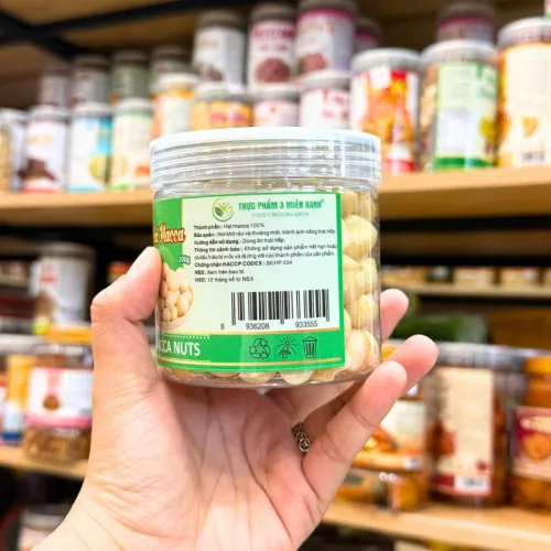 Nguồn hàng sỉ nhân Macca Thơm Ngon 200g - Hũ Pet