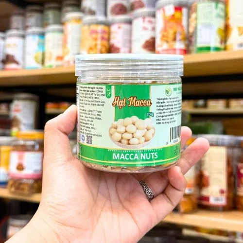 Nguồn hàng sỉ nhân Macca Thơm Ngon 200g - Hũ Pet