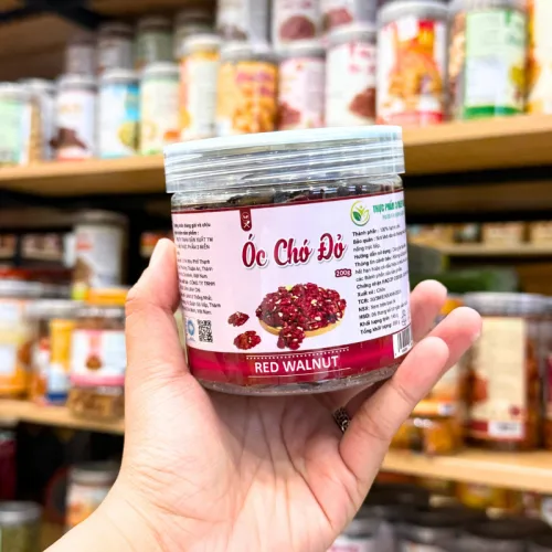 Nhân Óc Chó Đỏ Chile 200g, đóng hũ Pet