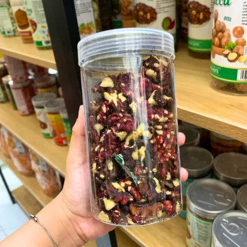 Nhân óc chó đỏ Chile 350g, đóng hộp Pet