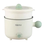 Chỗ sỉ nồi Lẩu Điện Mini 2 Tầng Đa Năng Kèm Giá Hấp Có Tay Cầm 1.8L 17.5x17.5x27cm