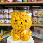 Nui Vàng Chiên Tỏi Ớt Đậm Vị Đựng Trong Hũ Gấu Lớn 330g