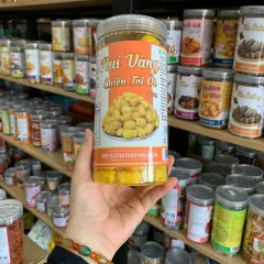 Shop sỉ nui Vàng Chiên Tỏi Ớt Thơm Ngon 300g - Hộp Pet