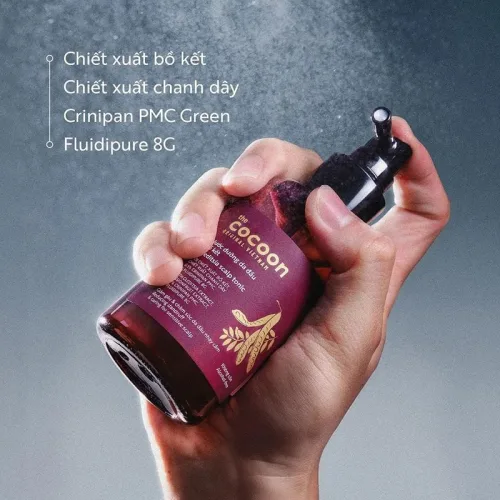 Cocoon Nước Dưỡng Da Đầu Bồ Kết 140ml, Giảm Gàu Mượt Tóc