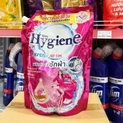 Nguồn hàng sỉ nước Giặt Hygiene Đậm Đặc Expert Wash Hương Hoa Anh Đào 1400ml - Túi Màu Hồng