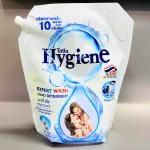 Nước Giặt Hygiene Hương Hoa Màu Trắng - Nước Giặt Quần Áo Đậm Đặc 1800ml