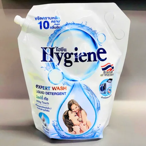 Nước Giặt Hygiene Hương Hoa Màu Trắng - Nước Giặt Quần Áo Đậm Đặc 1800ml
