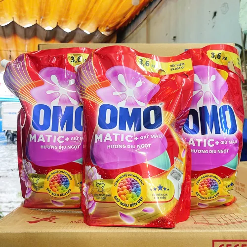 Nguồn hàng sỉ nước Giặt OMO Matic Cửa Trên Hương Thơm Dịu Ngọt 3.6kg