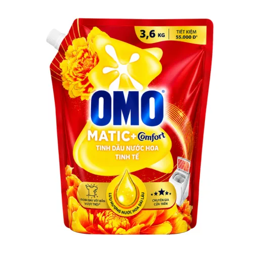 Chọn OMO MATIC theo loại máy giặt