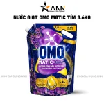 Nước giặt OMO MATIC túi 3,6kg cho cửa trước, Oải Hương Thư Thái