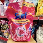 Nước giặt SURF hương Hồng Pháp & Nhài Tây dạng túi 3.6kg