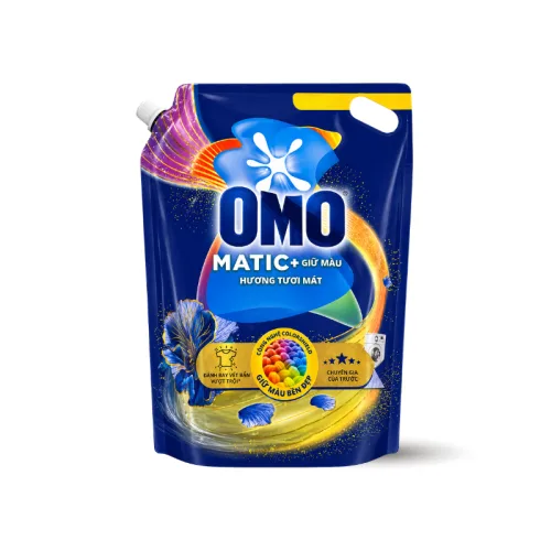 Nguồn hàng sỉ nước Giặt Túi OMO MATIC Cửa Trước Giữ Màu Hương Tươi Mới 3,6kg