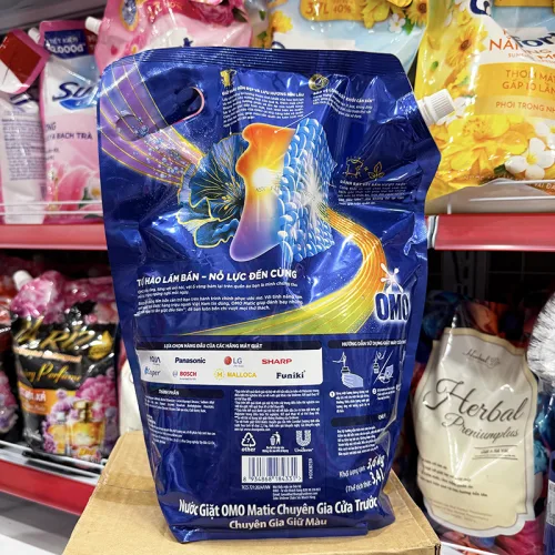 Nguồn hàng sỉ nước Giặt Túi OMO MATIC Cửa Trước Giữ Màu Hương Tươi Mới 3,6kg