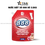 Túi Nước Giặt Xả 888 D-Shining Hương Nước Hoa 3,2kg Màu Đỏ Cao Cấp