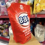 Túi Nước Giặt Xả 888 D-Shining Hương Nước Hoa 3,2kg Màu Đỏ Cao Cấp