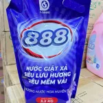 Nơi lấy sỉ nước Giặt Xả Cao Cấp 888 D-Shining Hương Nước Hoa 3,2kg - Túi Màu Tím