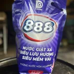 Nơi lấy sỉ nước Giặt Xả Cao Cấp 888 D-Shining Hương Nước Hoa 3,2kg - Túi Màu Tím