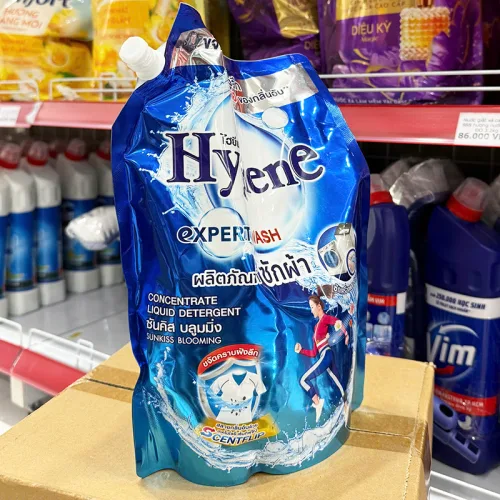 Chuyên sỉ nước Giặt Xả Hygiene Expert Wash Thái Lan 1400ml - Túi Xanh Biển