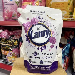 Nước giặt xả LAMY túi 2,1kg với hương nước hoa