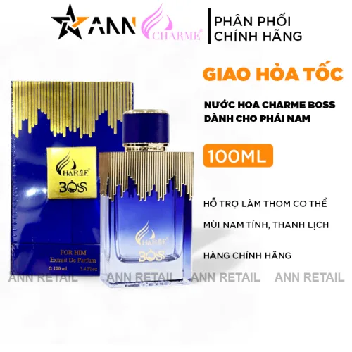 Charme Boss nước hoa nam, dung tích 100ml