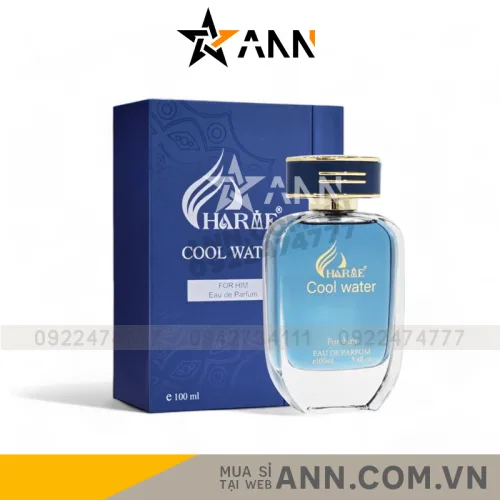 Chuyên sỉ nước Hoa Charme Cool Water Mùi Nam Phiên Bản Mới 100ml