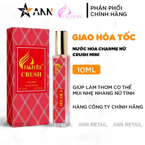 Nước hoa nữ Charme Crush Eau De Parfum bản mini 10ml
